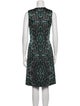 Tome Printed Midi Length Dress