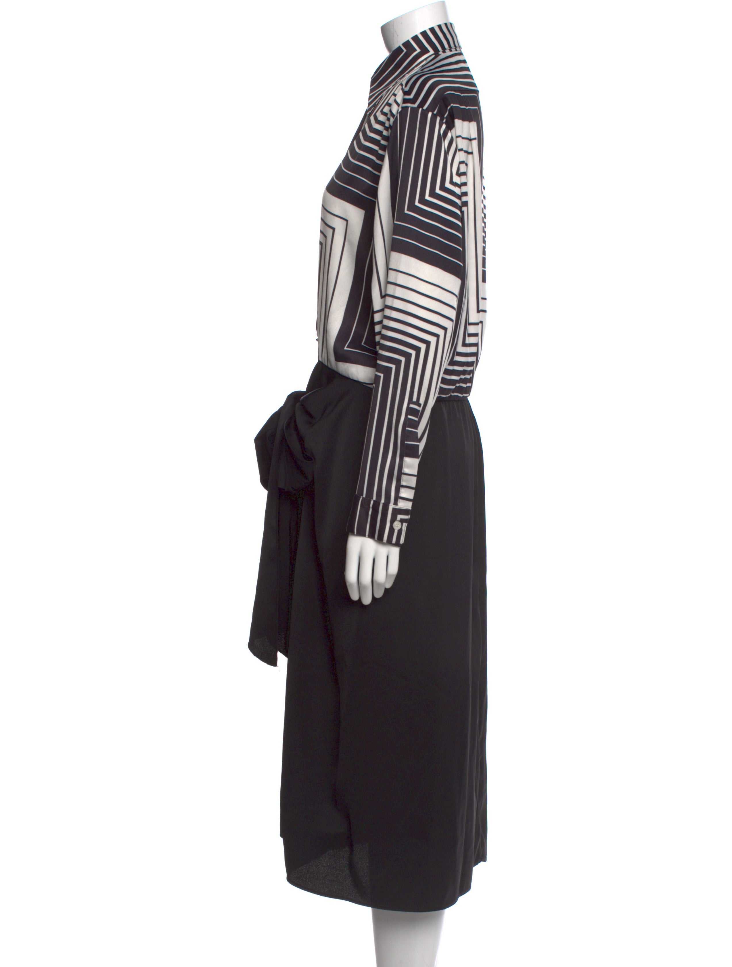 Tome Printed Long Dress