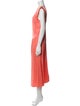 Tome Bateau Neckline Long Dress