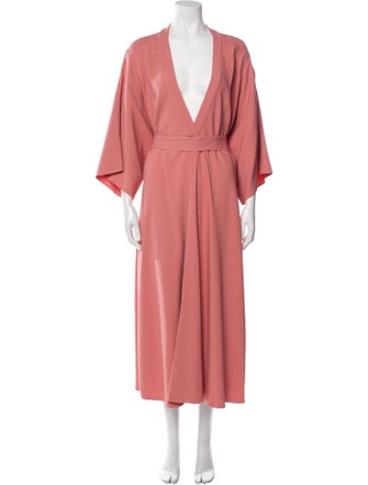 Tome V-Neck Long Dress