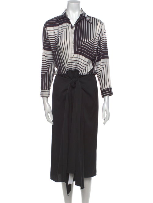 Tome Striped Long Dress