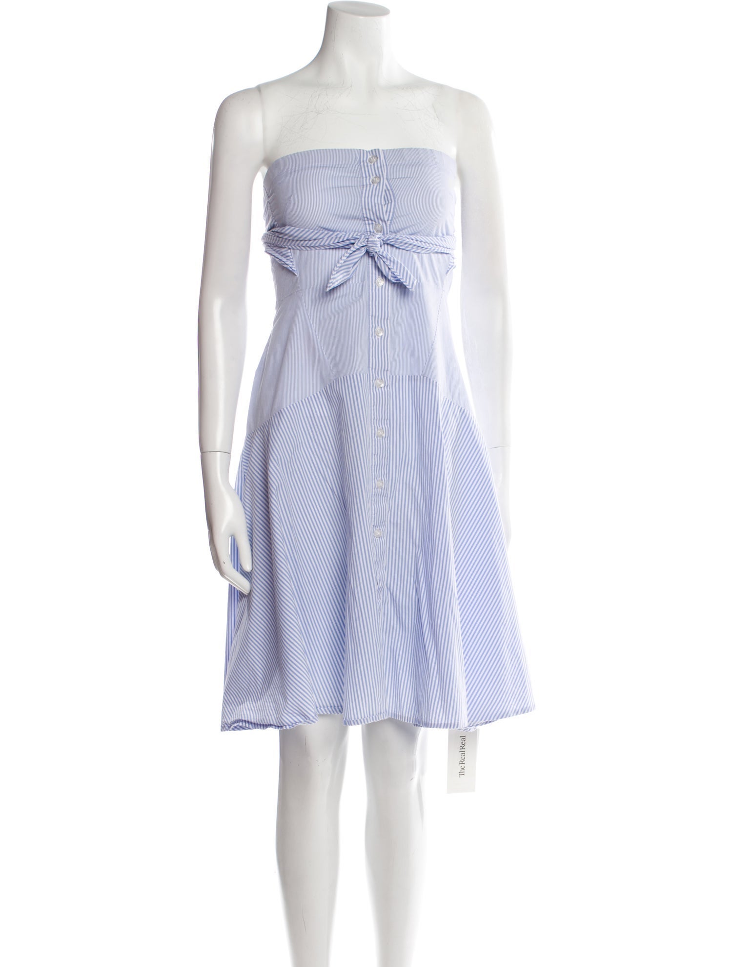 Tome Striped Mini Dress