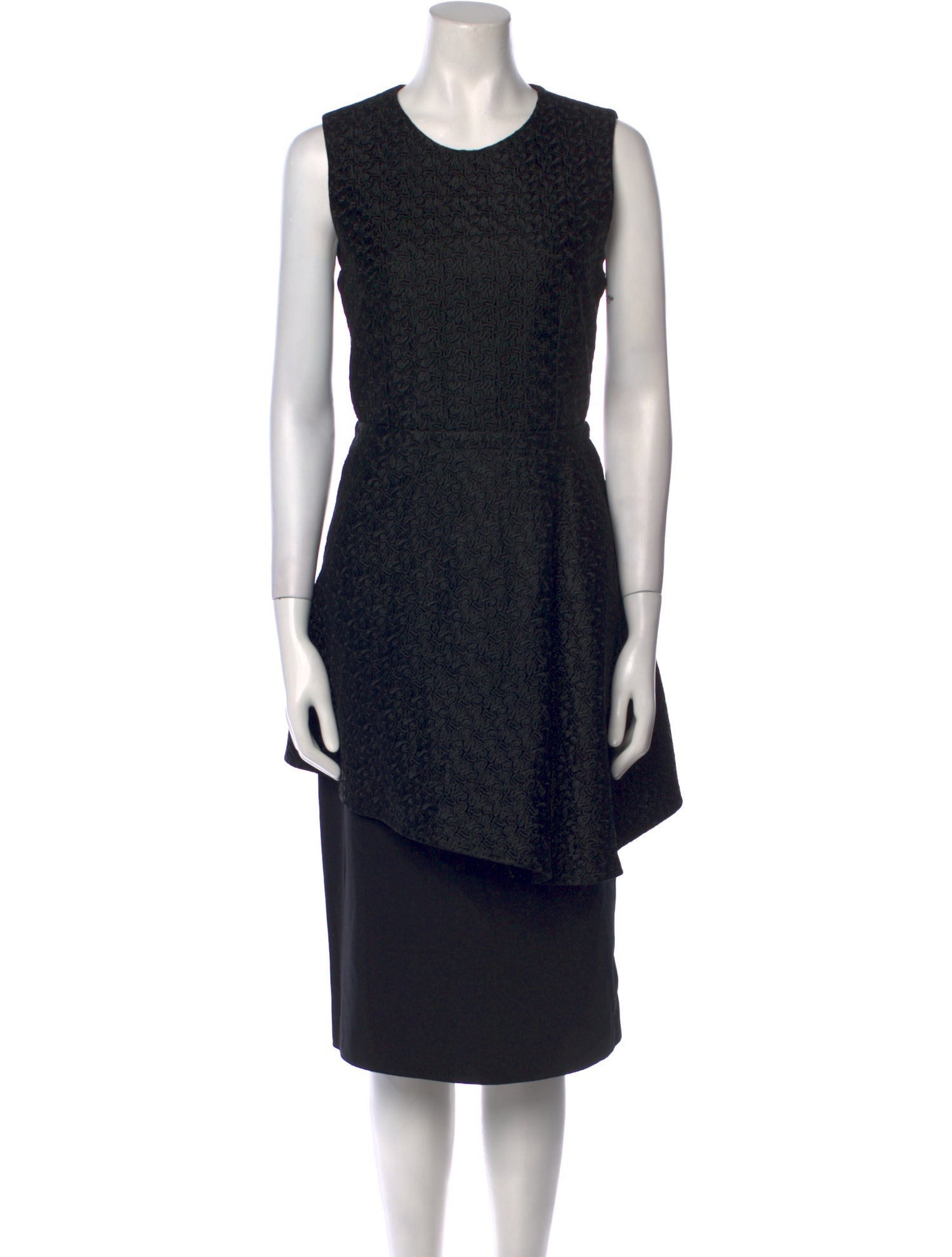 Tome Crew Neck Midi Length Dress