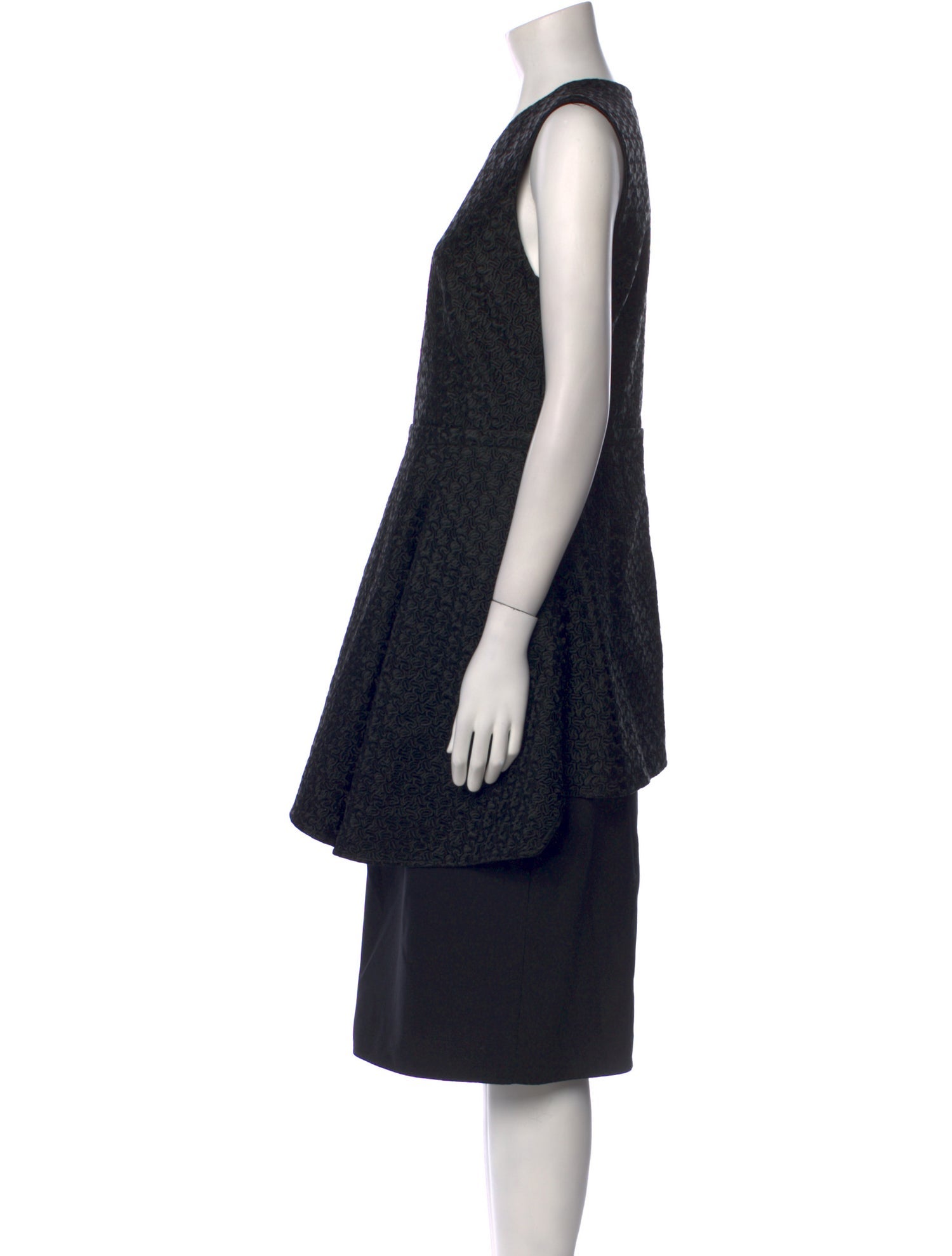 Tome Crew Neck Midi Length Dress