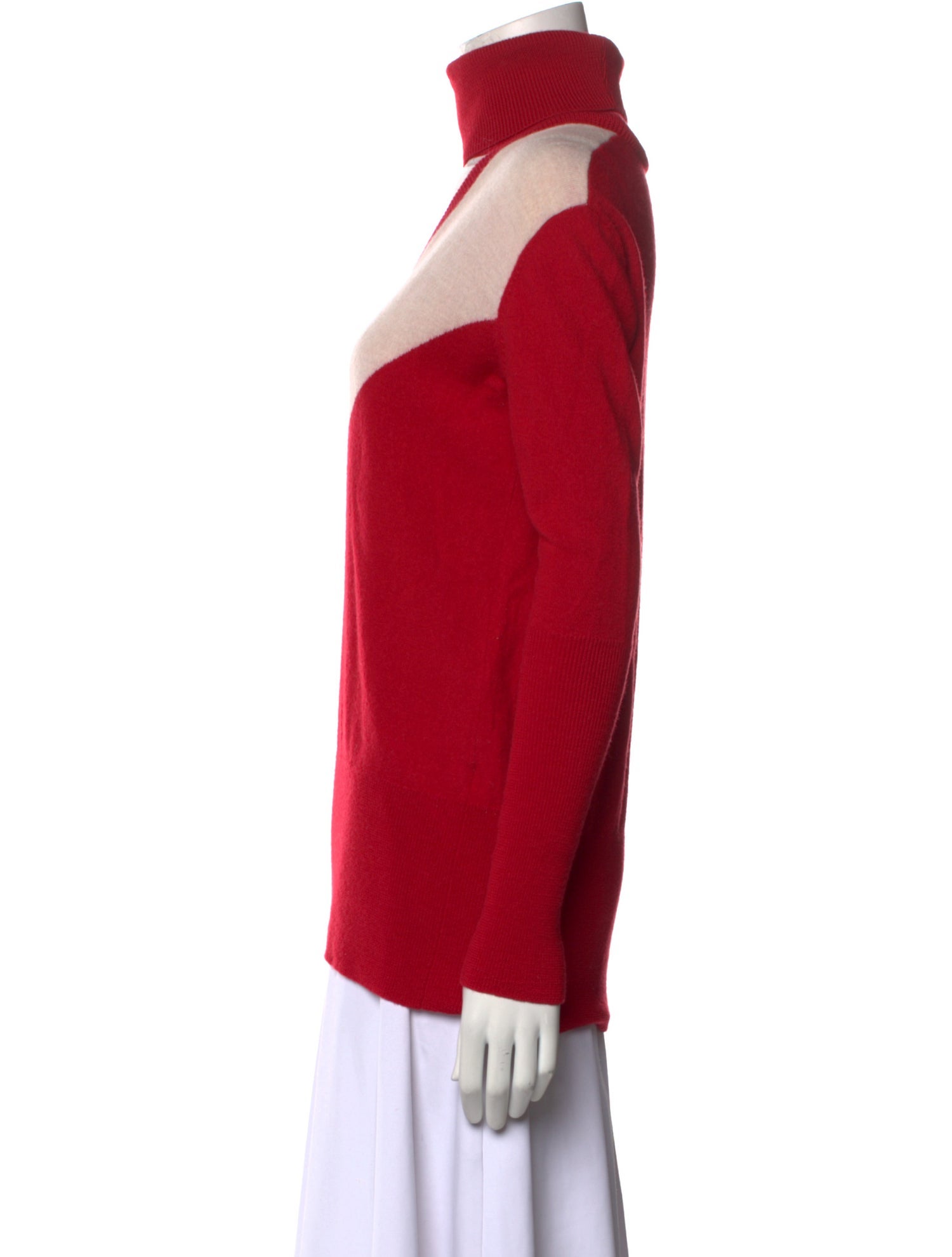 Tome Merino Wool Colorblock Pattern Sweater