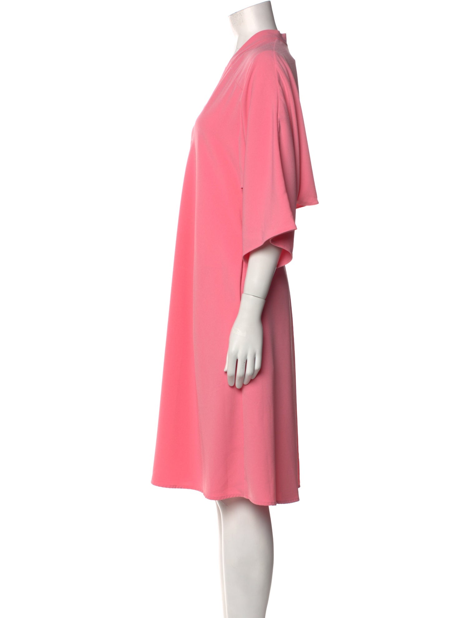 Tome V-Neck Midi Length Dress