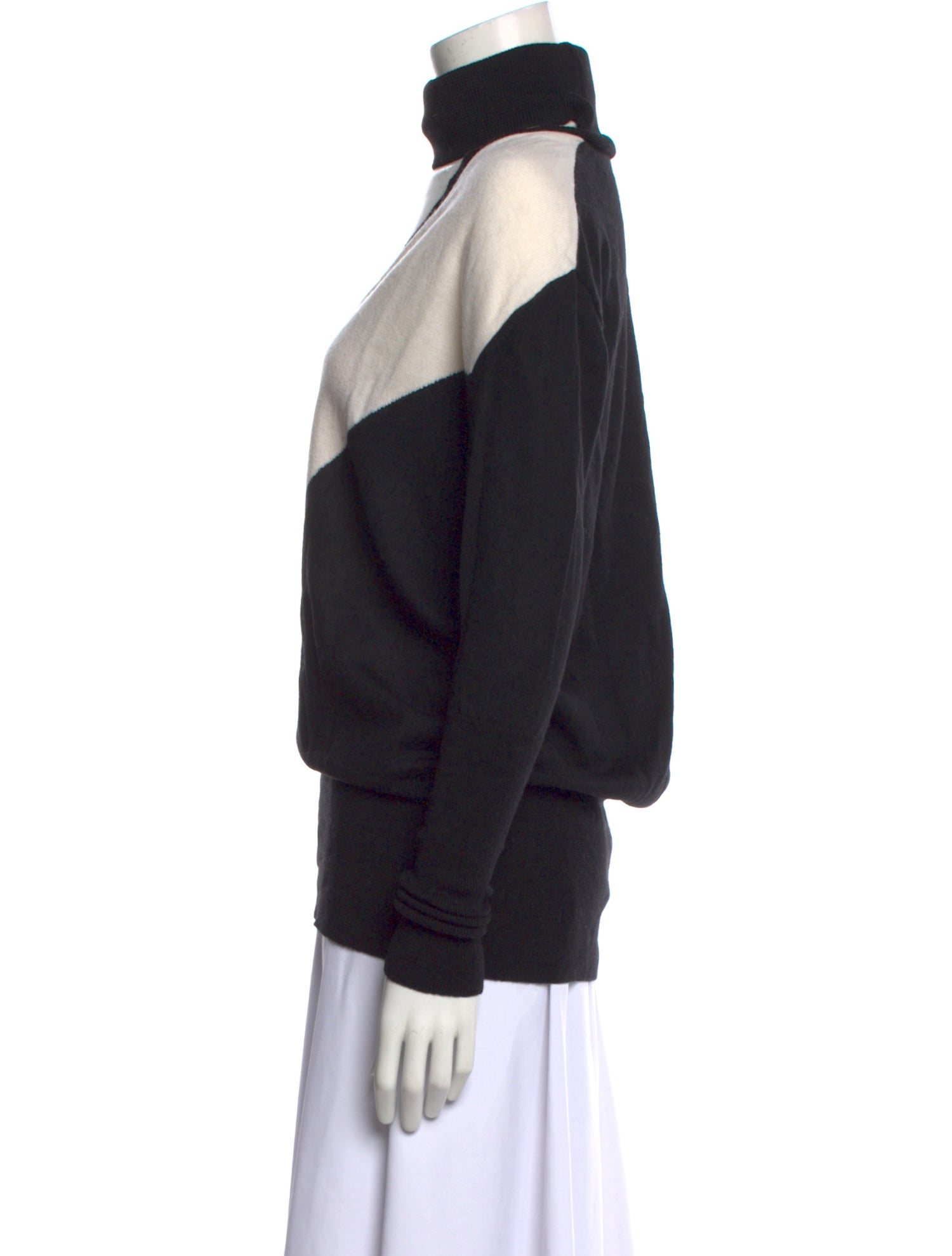 Tome Merino Wool Colorblock Pattern Sweater