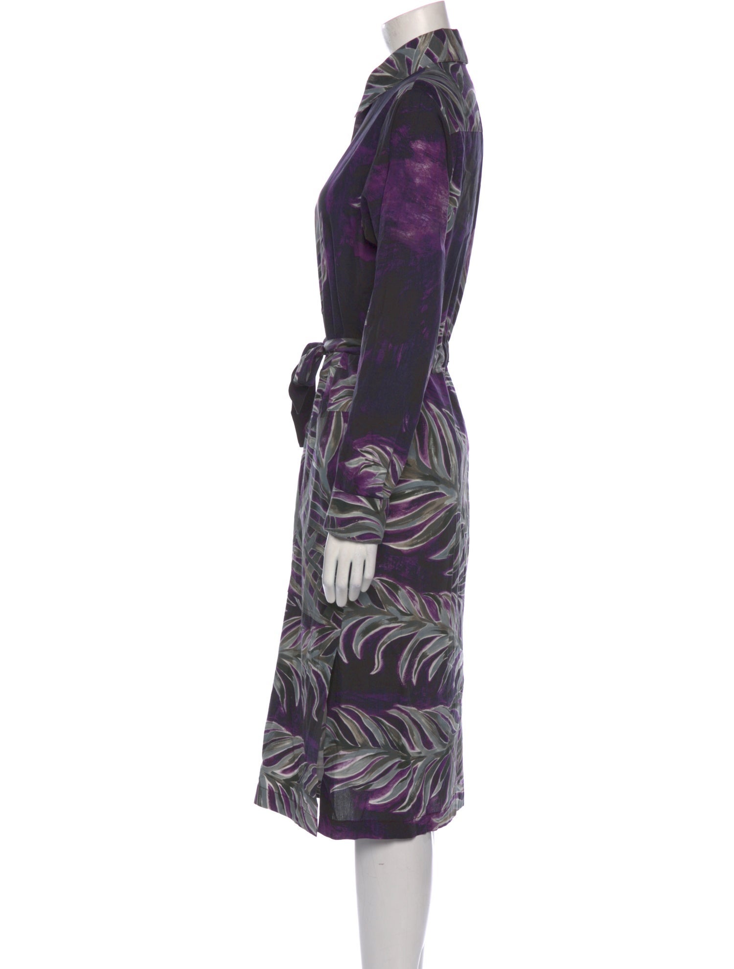 Tome Printed Midi Length Dress