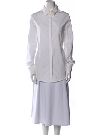 Tome Long Sleeve Button-Up Top