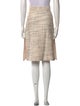 Tome Tweed Pattern Knee-Length Skirt
