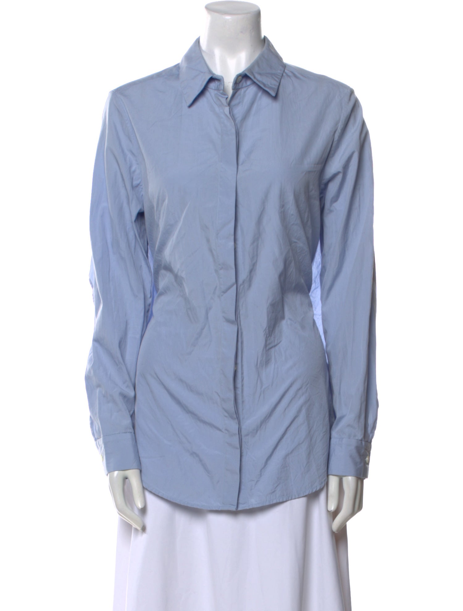 Tome Long Sleeve Button-Up Top