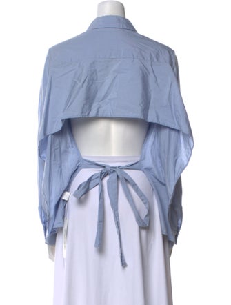 Tome Long Sleeve Button-Up Top