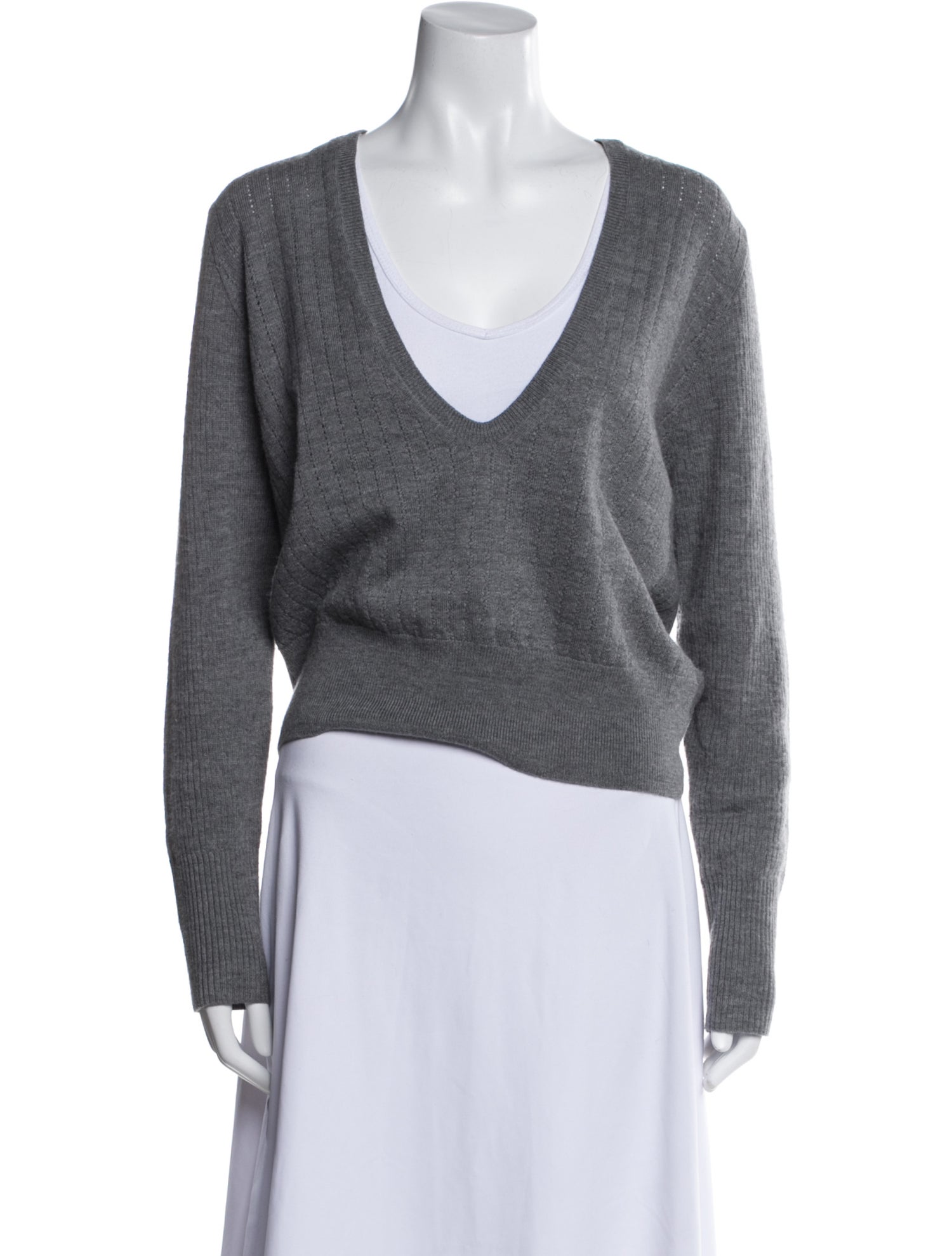 Tome Merino Wool V-Neck Sweater