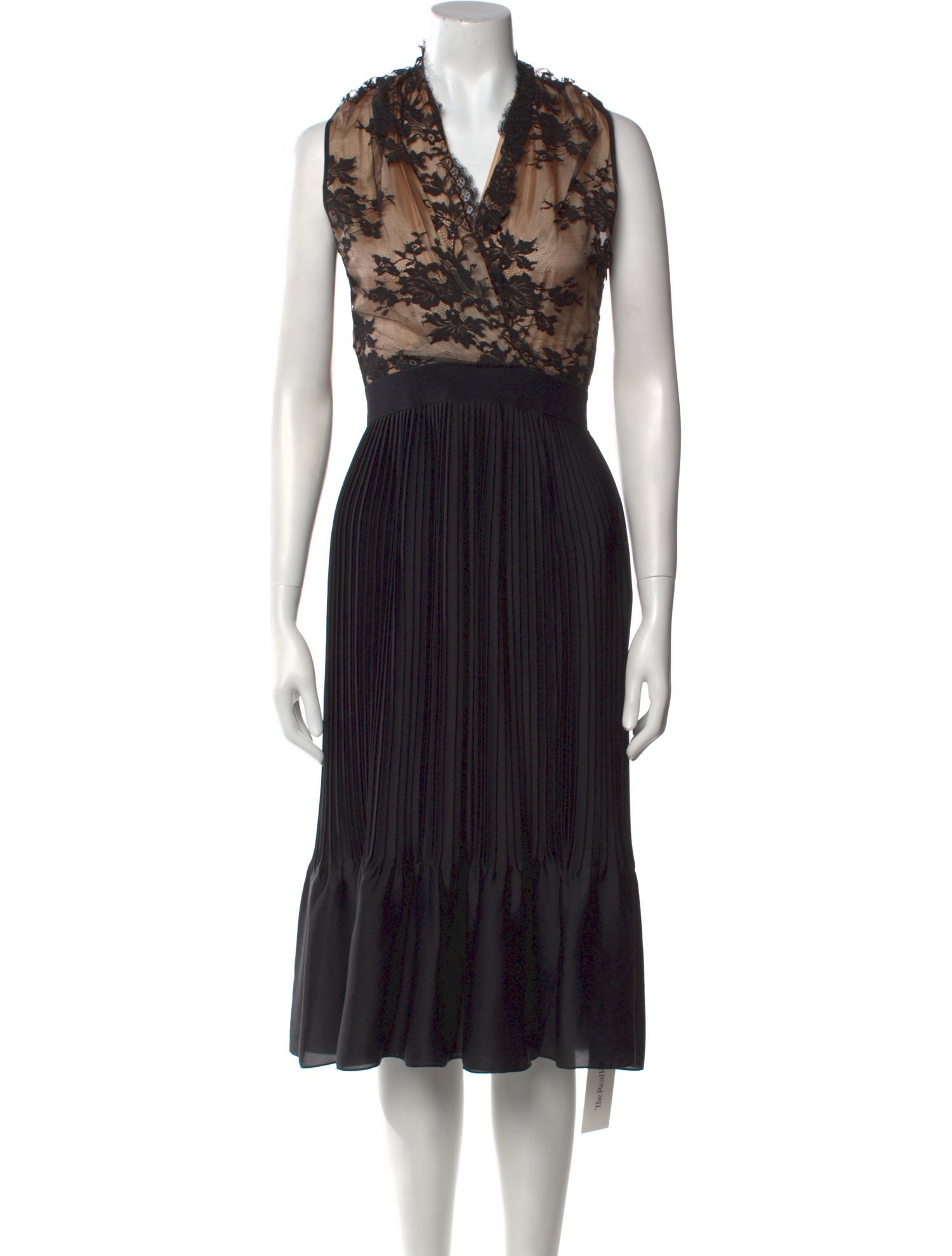 Tome Striped Midi Length Dress