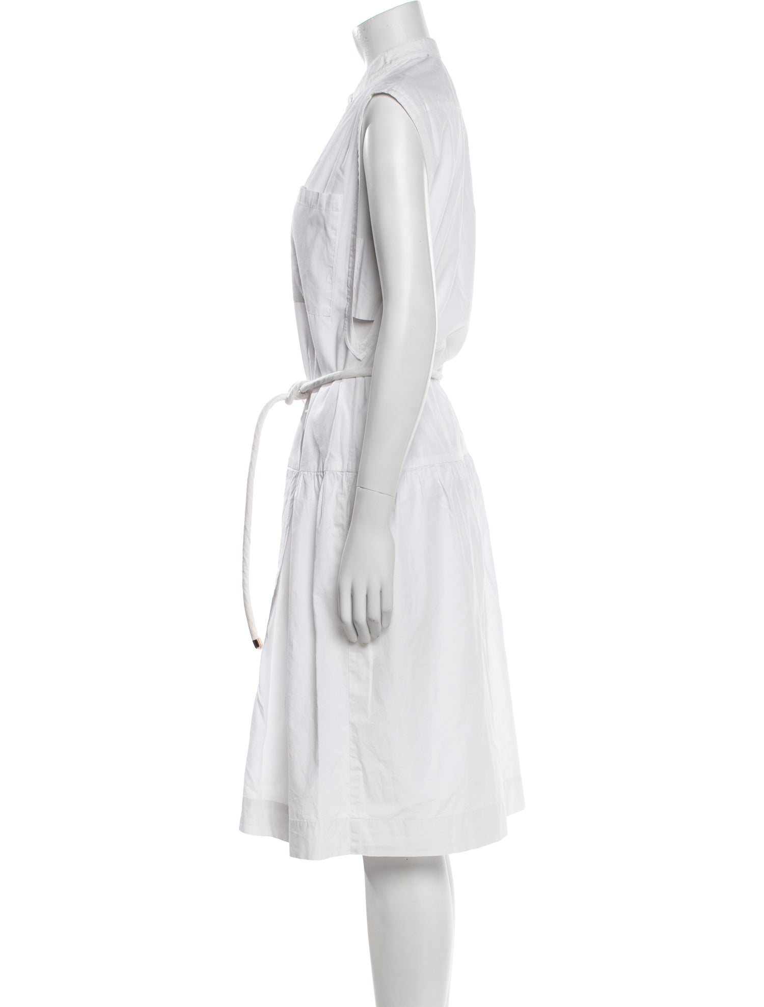 Tome Mock Neck Midi Length Dress