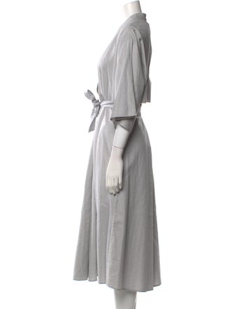 Tome V-Neck Long Dress