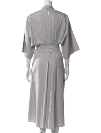 Tome V-Neck Long Dress