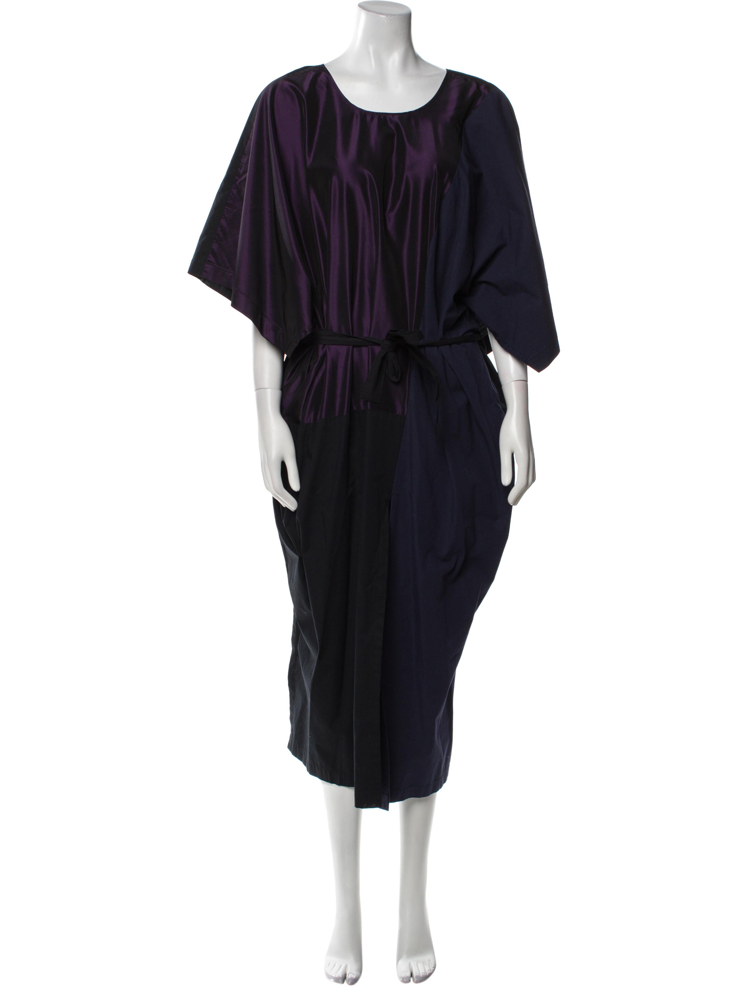 Tome Scoop Neck Long Dress