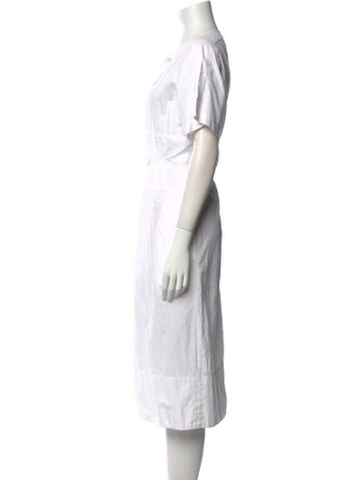 Tome V-Neck Long Dress