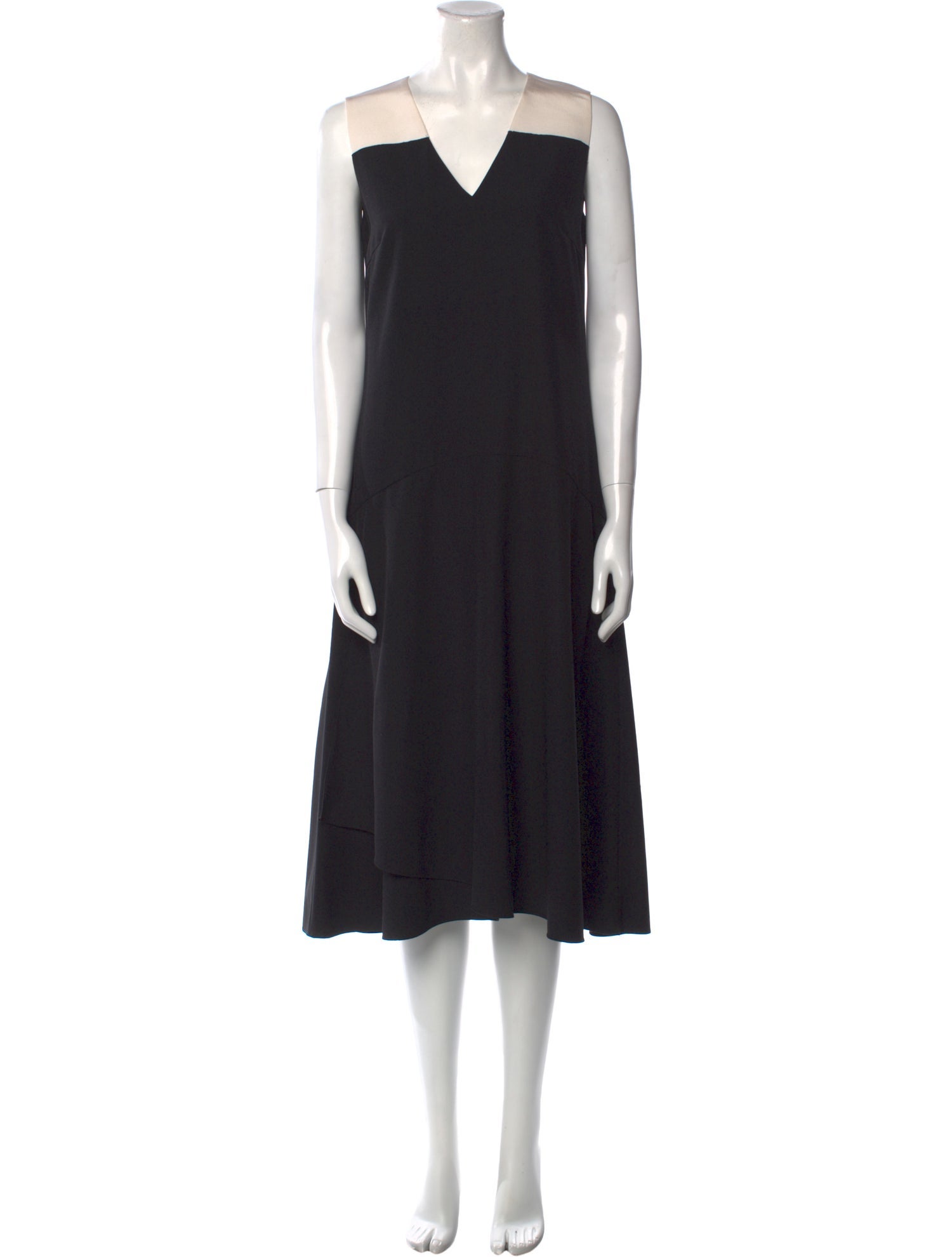 Tome Silk Midi Length Dress