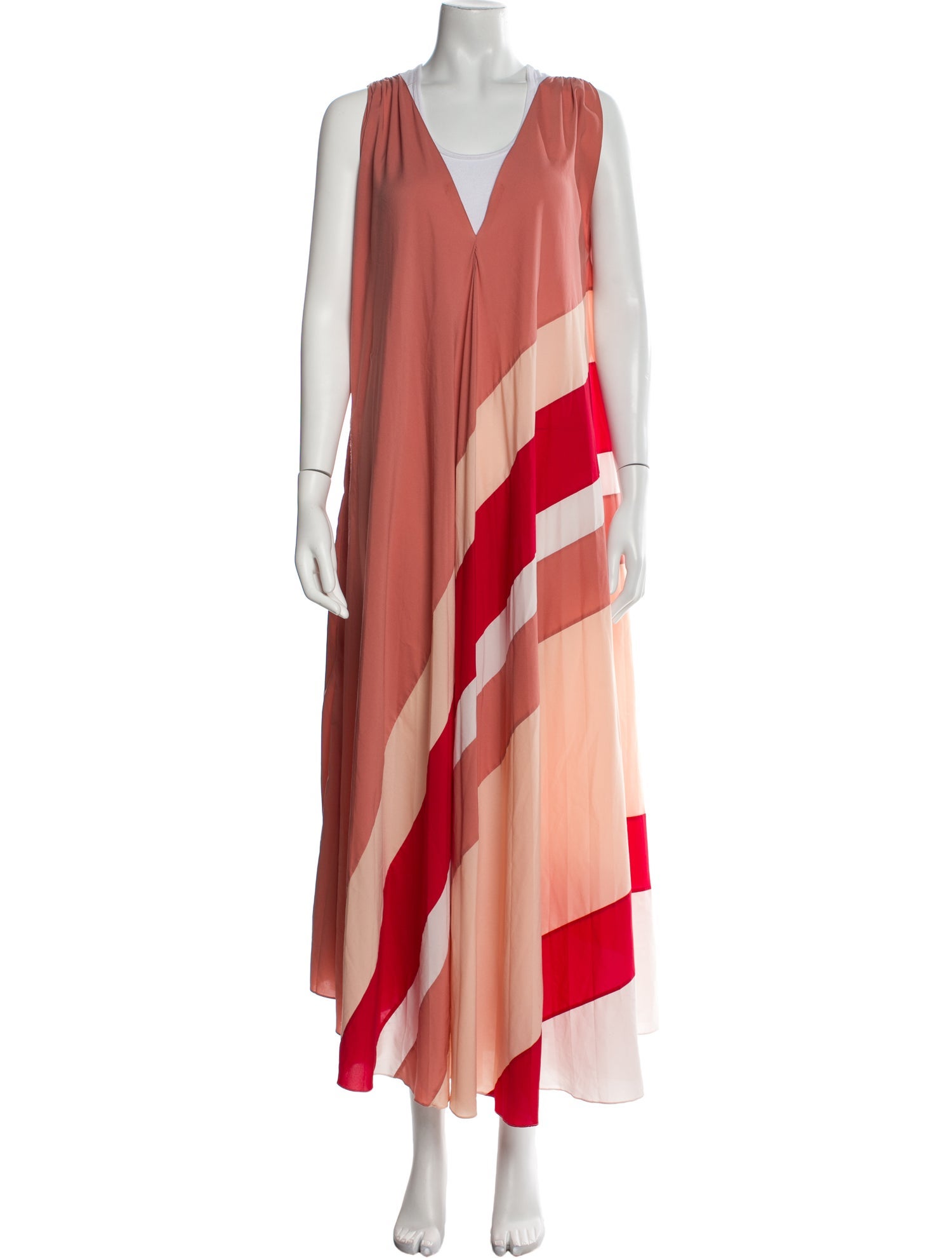 Tome Striped Long Dress