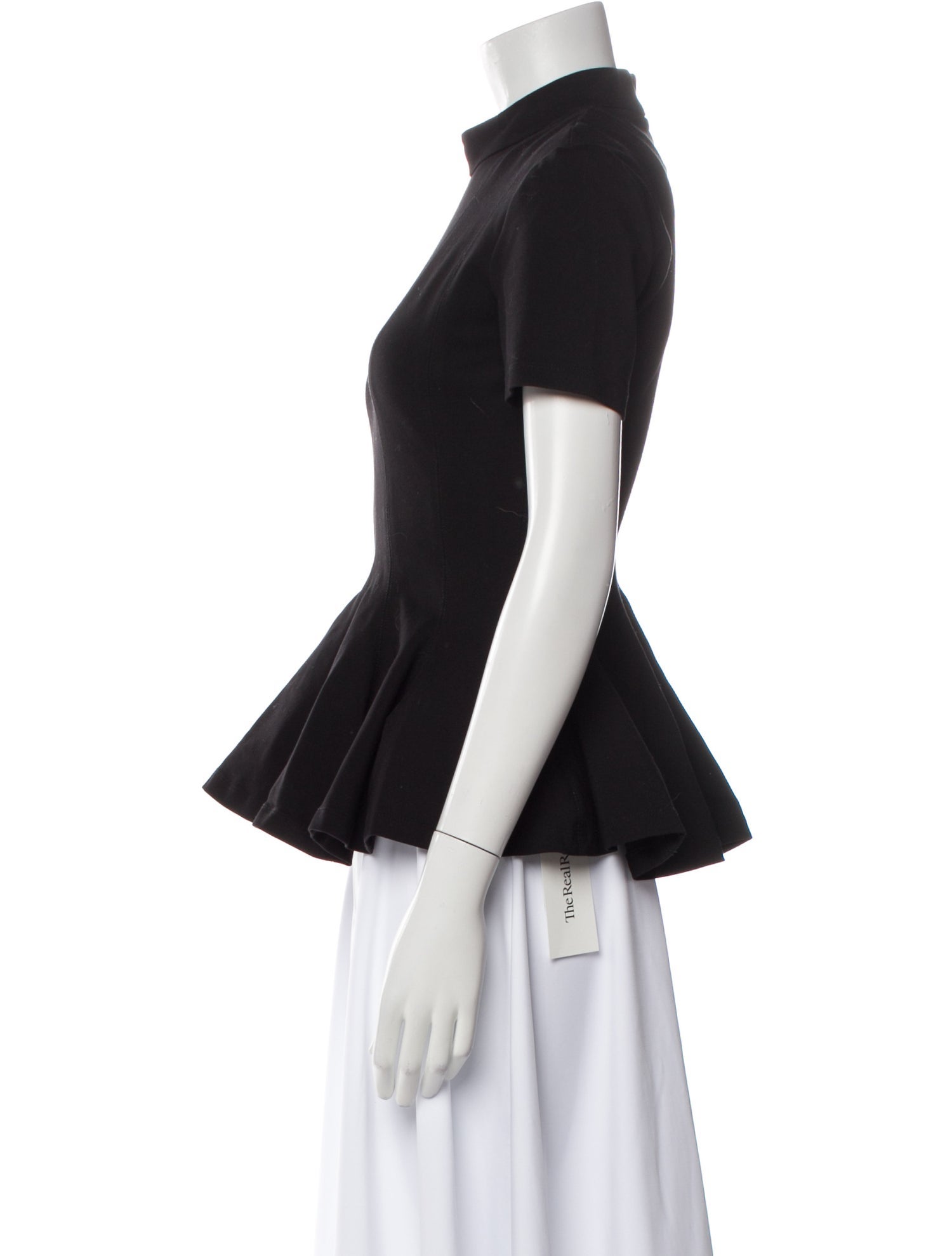 Tome Mock Neck Short Sleeve Top