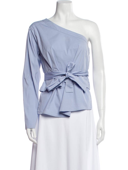 Tome One-Shoulder Long Sleeve Top