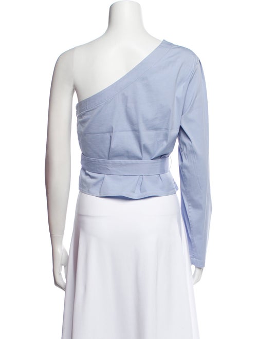 Tome One-Shoulder Long Sleeve Top