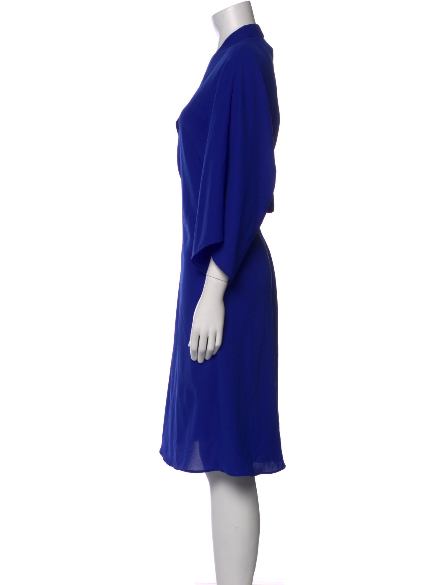 Tome V-Neck Midi Length Dress