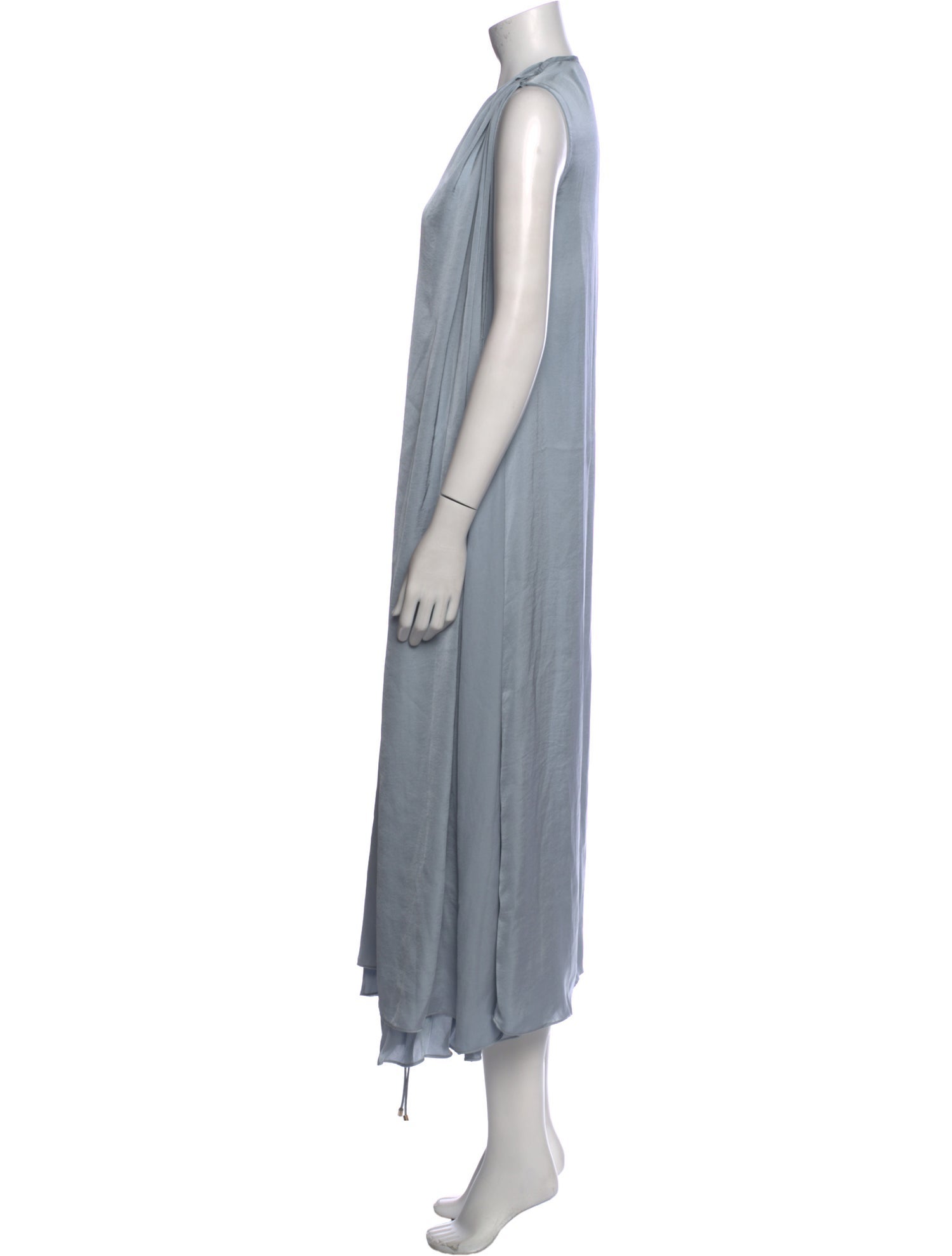 Tome V-Neck Long Dress