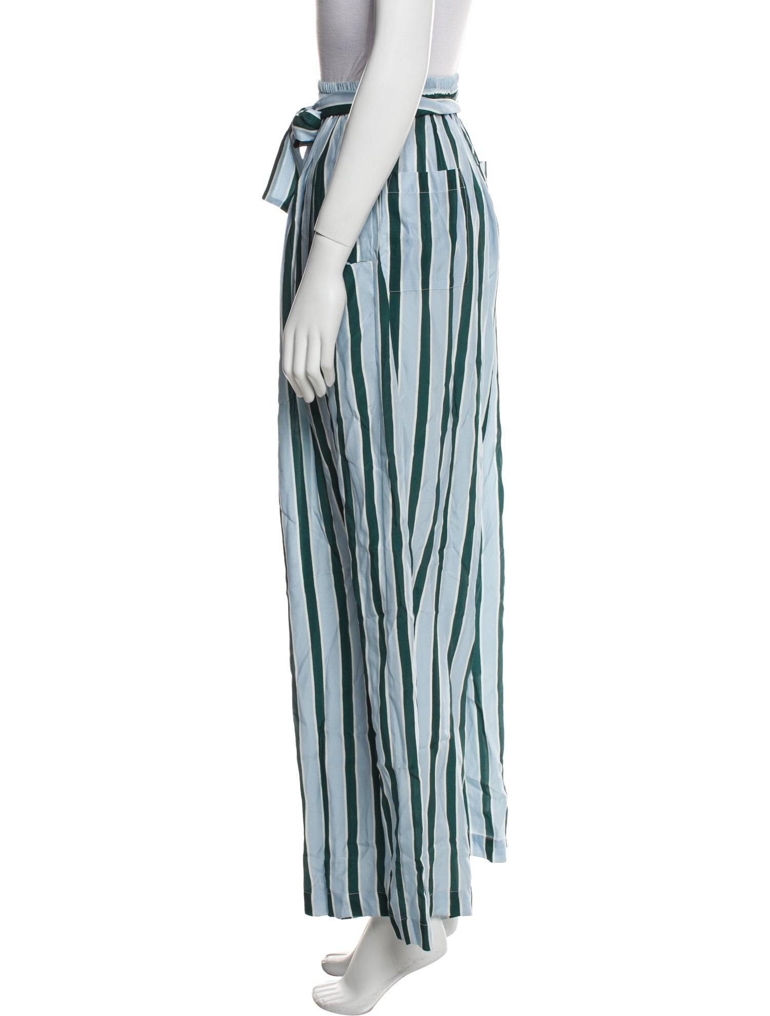 Tome Silk Striped Robe