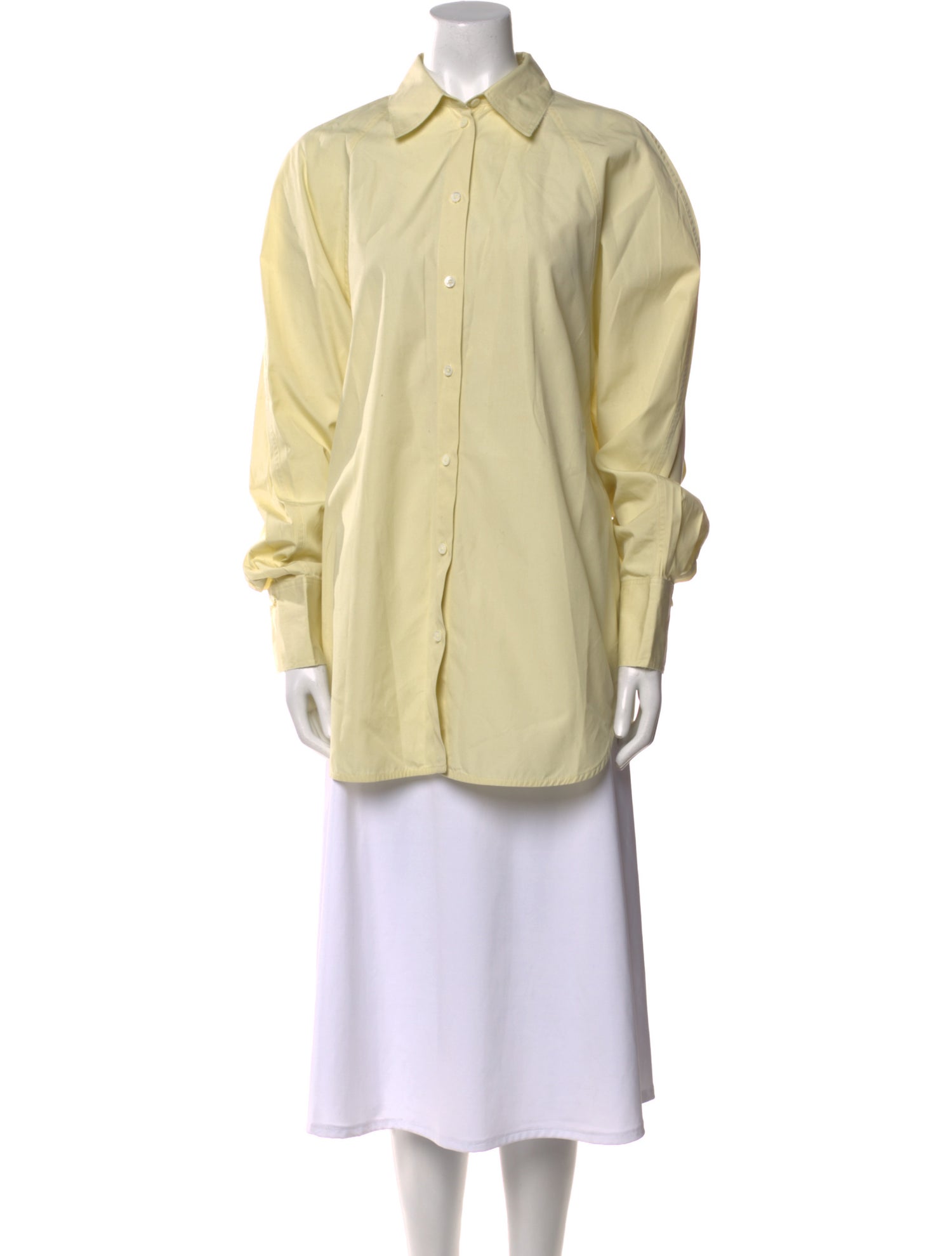 Tome Long Sleeve Button-Up Top