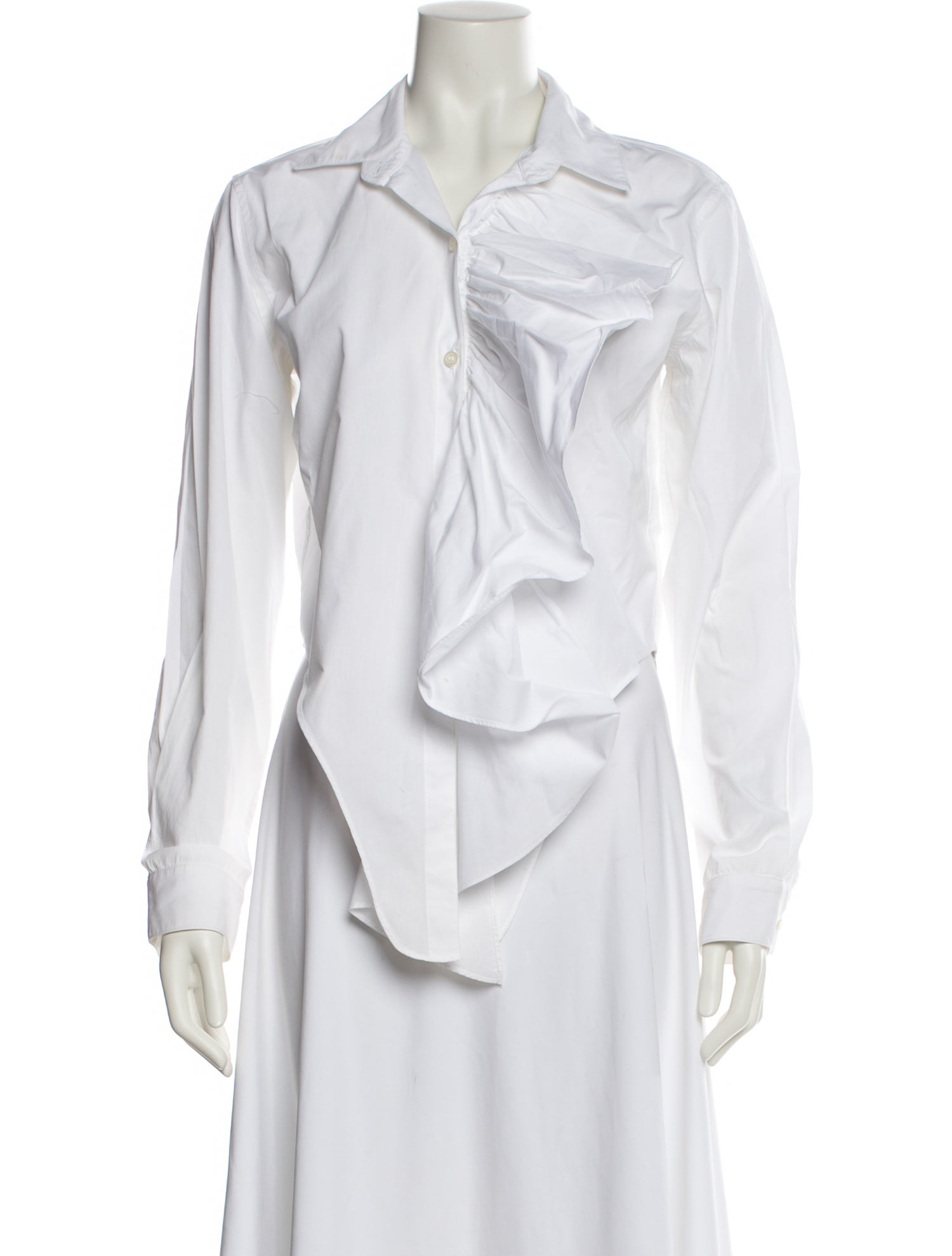 Tome Long Sleeve Button-Up Top