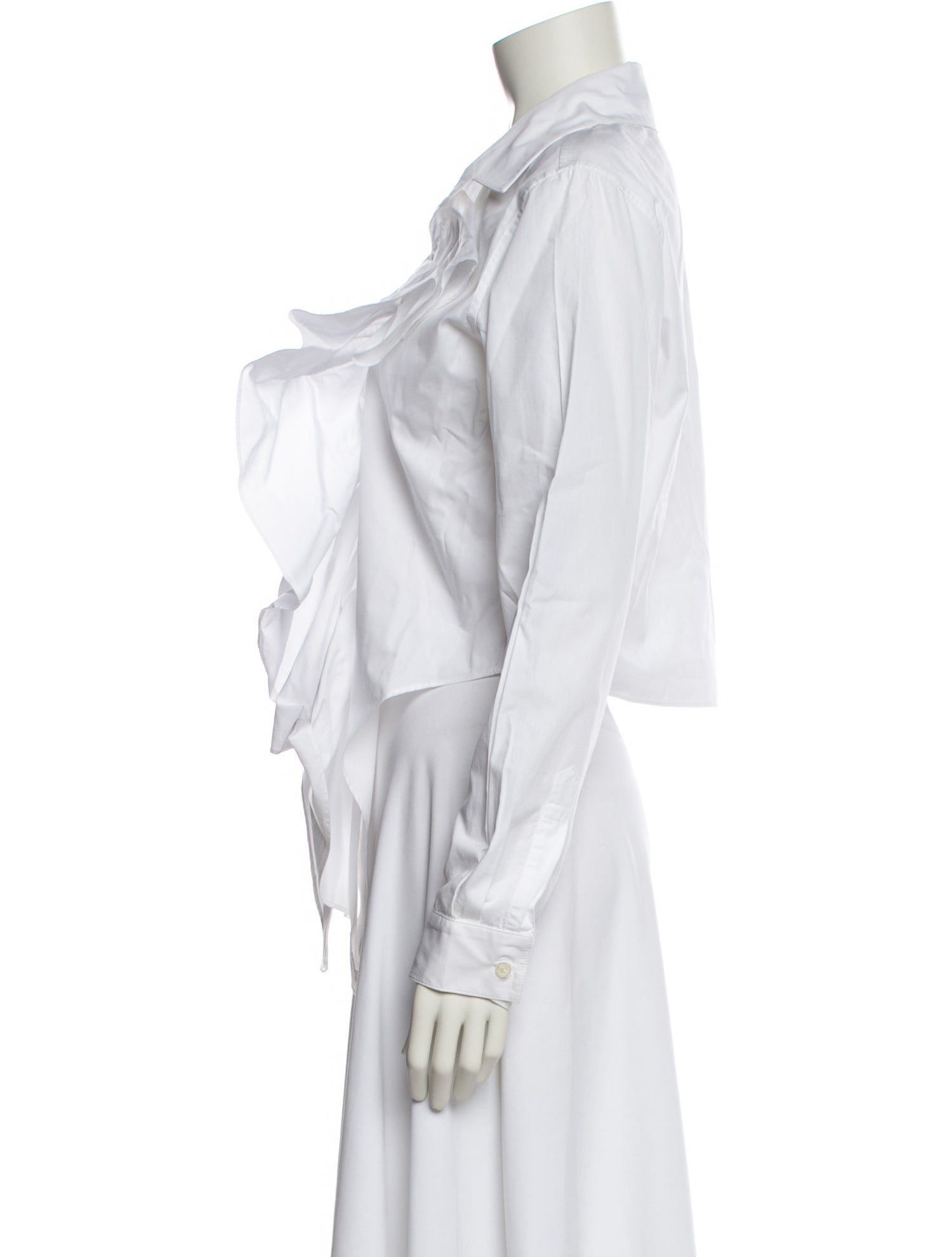 Tome Long Sleeve Button-Up Top