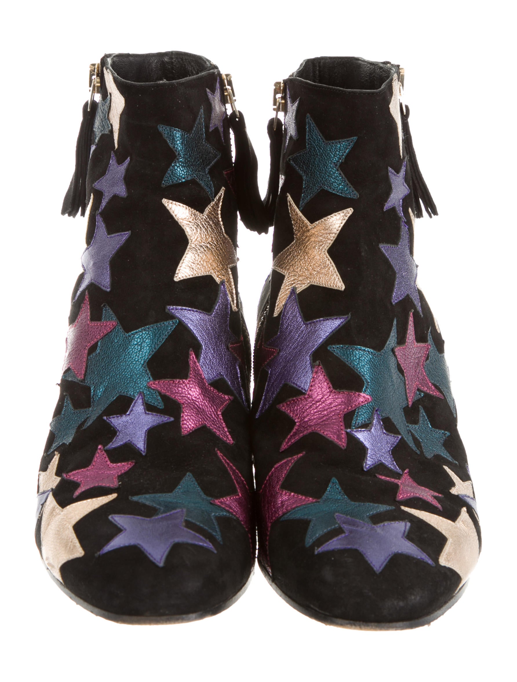 Tommy Hilfiger Collection Metallic Star Ankle Boots Shoes