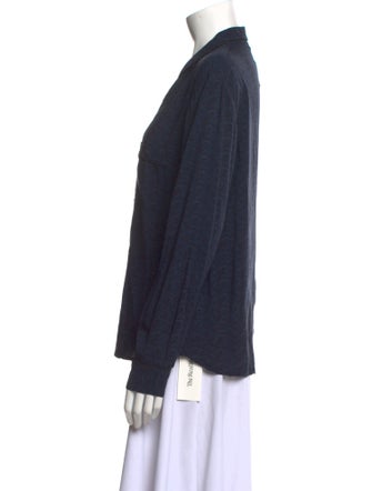 Tombolo Long Sleeve Button-Up Top