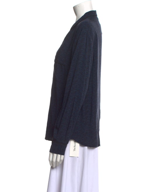 Tombolo Long Sleeve Button-Up Top