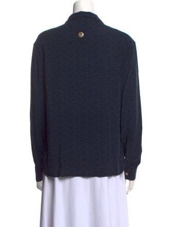 Tombolo Long Sleeve Button-Up Top