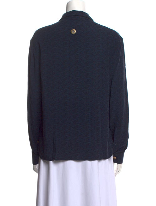 Tombolo Long Sleeve Button-Up Top