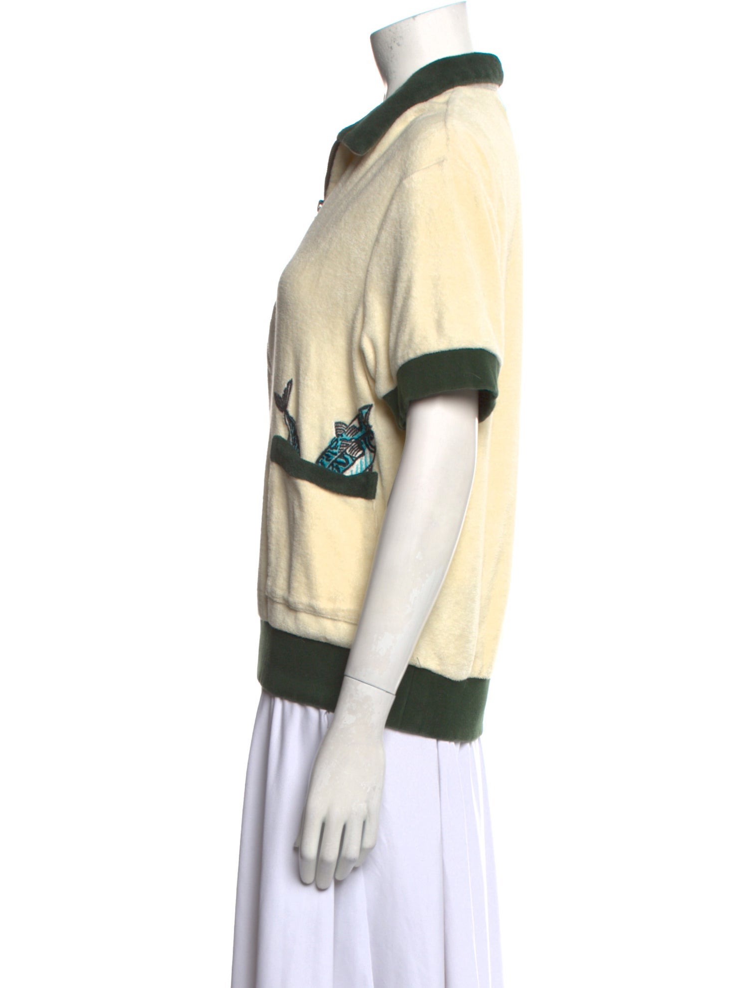 Tombolo Graphic Print Short Sleeve Polo