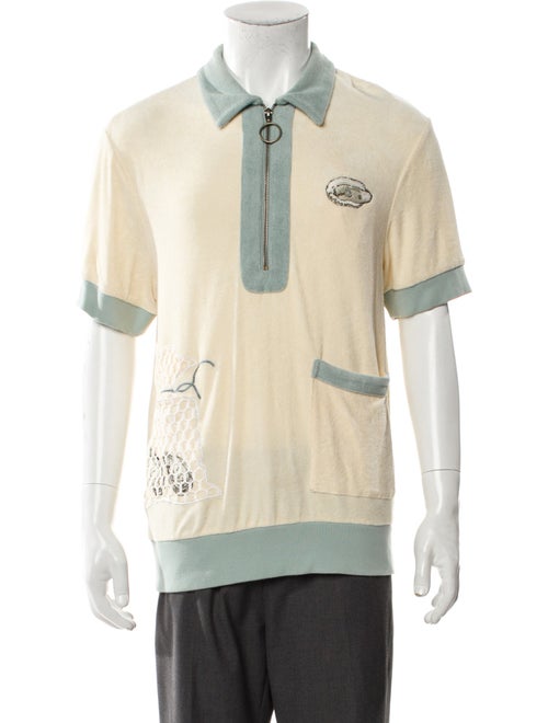 Tombolo Colorblock Pattern Lounge Top