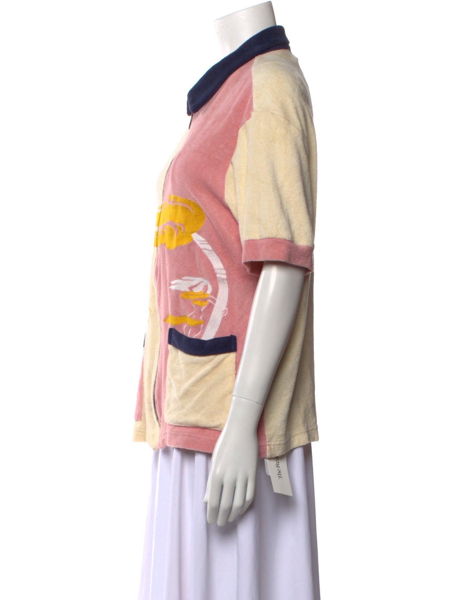 Tombolo Graphic Print Short Sleeve Polo