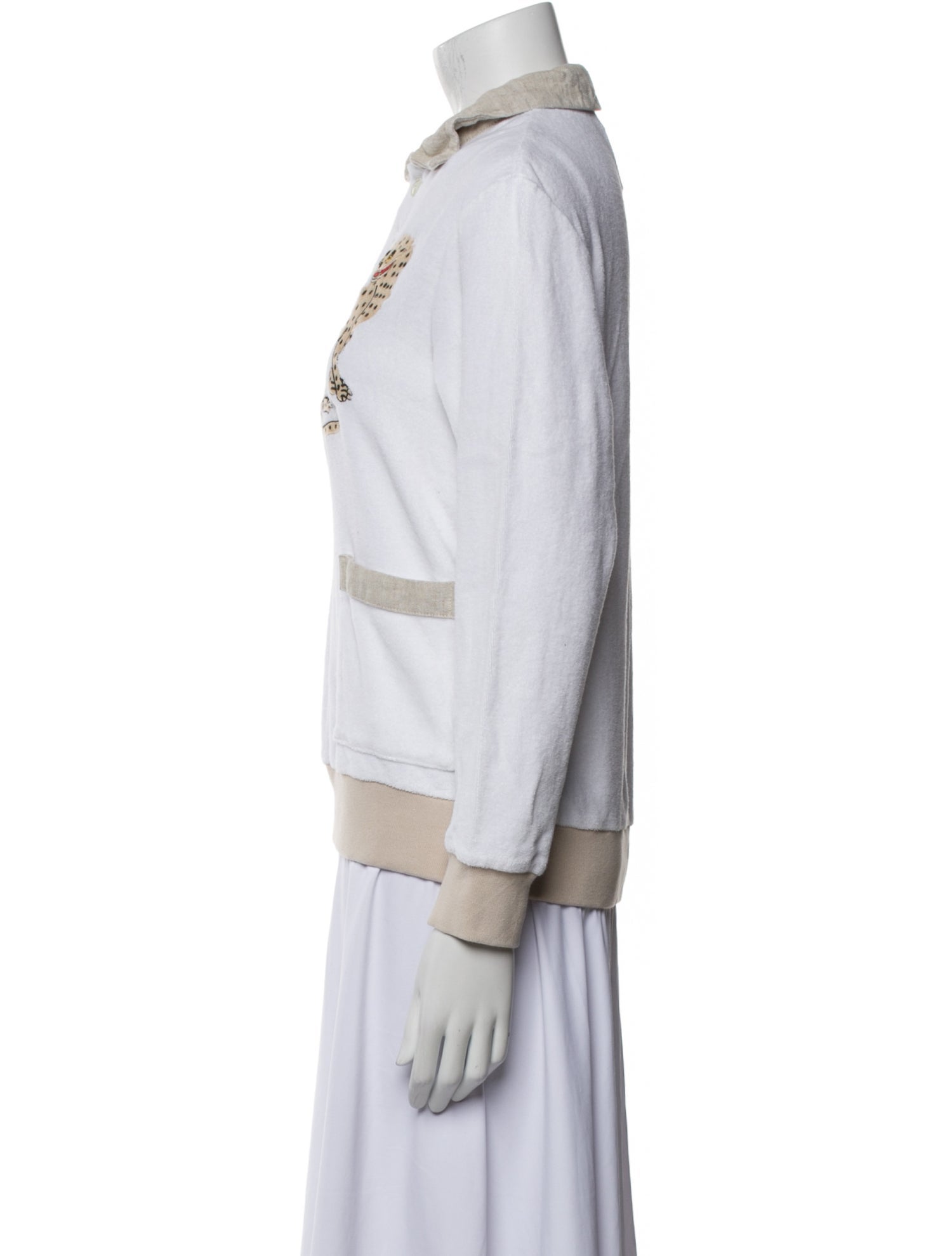 Tombolo Graphic Print Mock Neck Sweatshirt