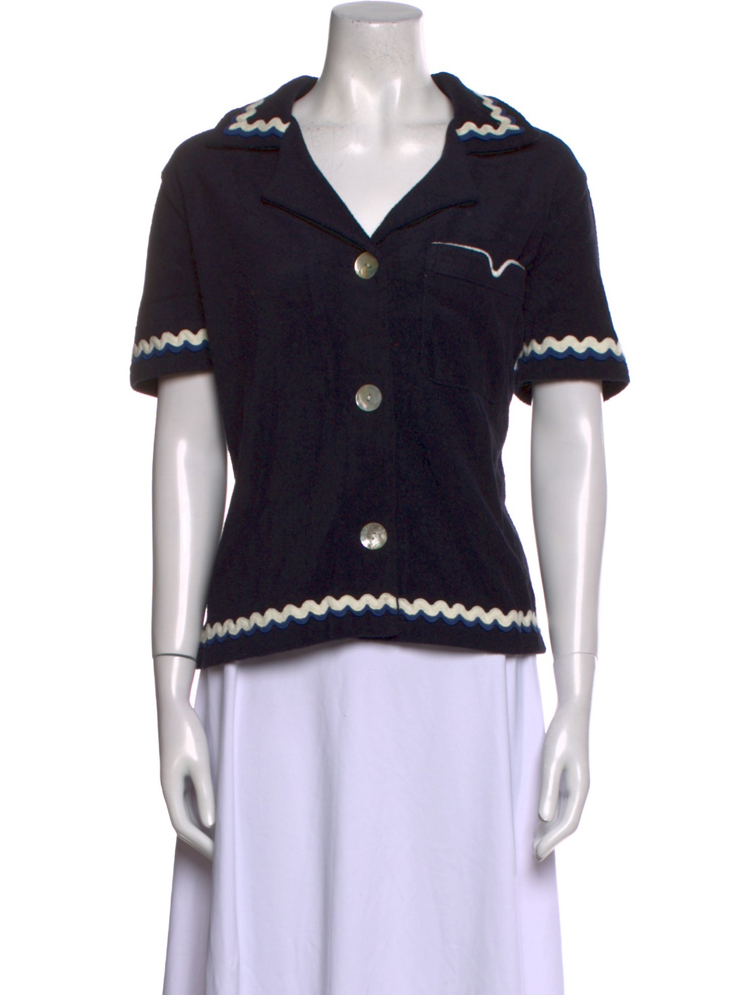 Tombolo Linen Short Sleeve Polo