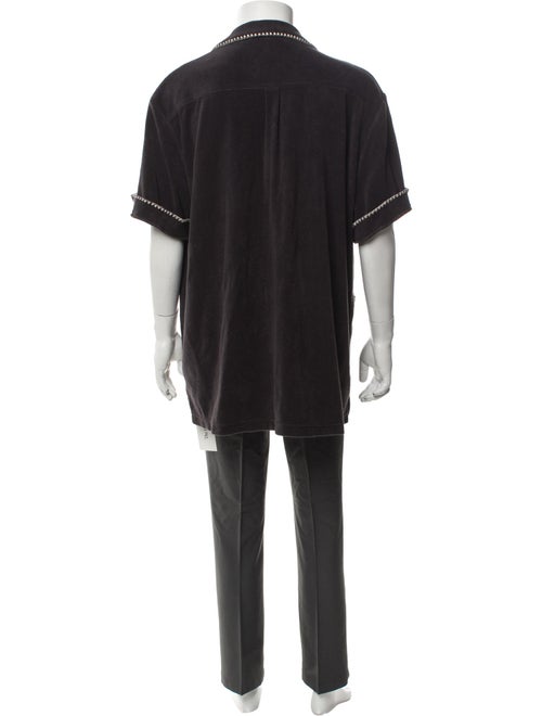 Tombolo Patterned Short Sleeve Shirt