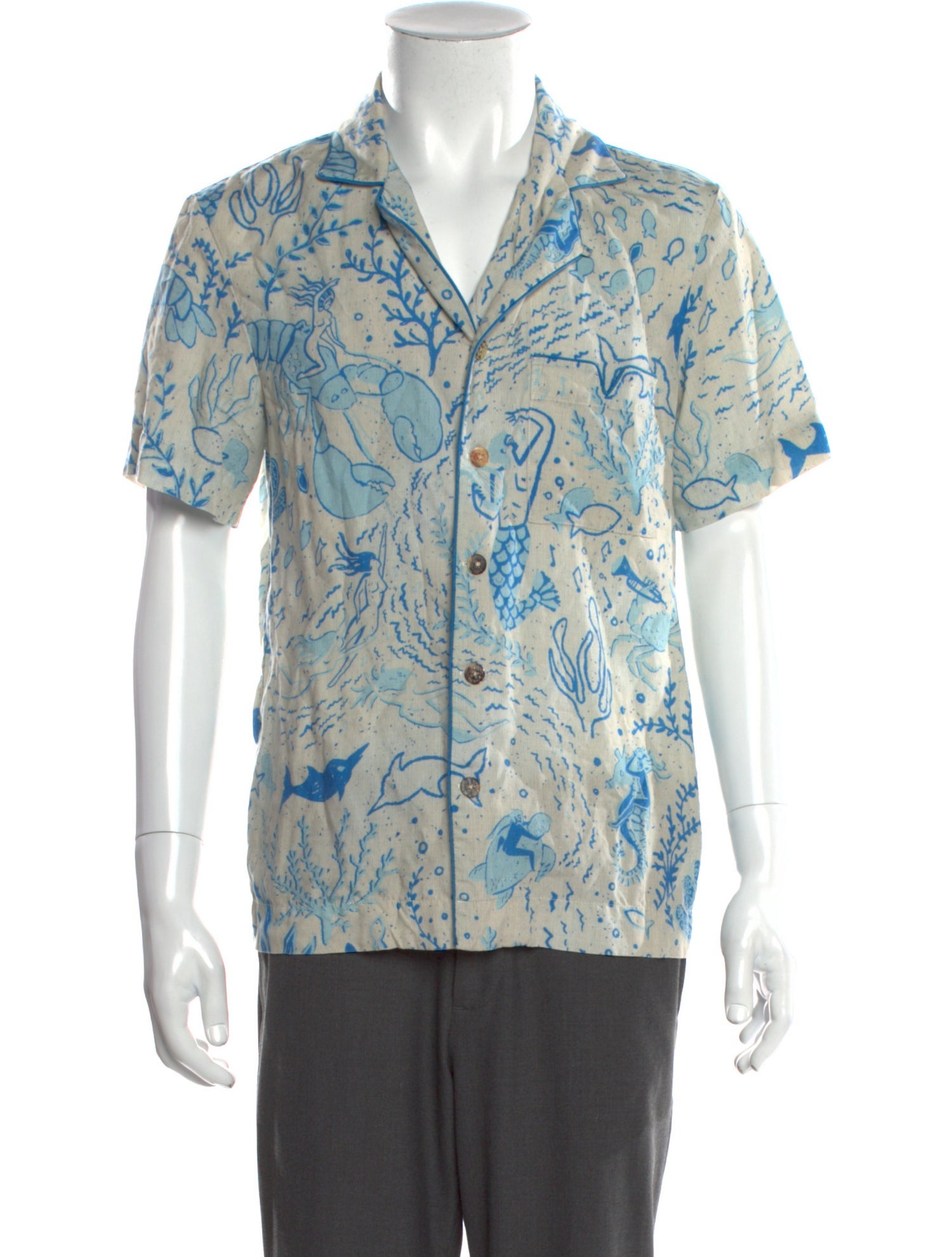 Tombolo Printed Short Sleeve Shirt
