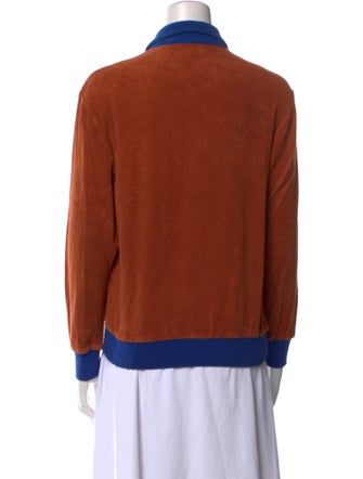 Tombolo Graphic Print Long Sleeve Polo