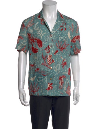 Tombolo Printed Short Sleeve Shirt