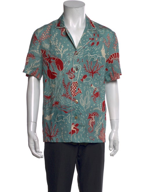 Tombolo Printed Short Sleeve Shirt