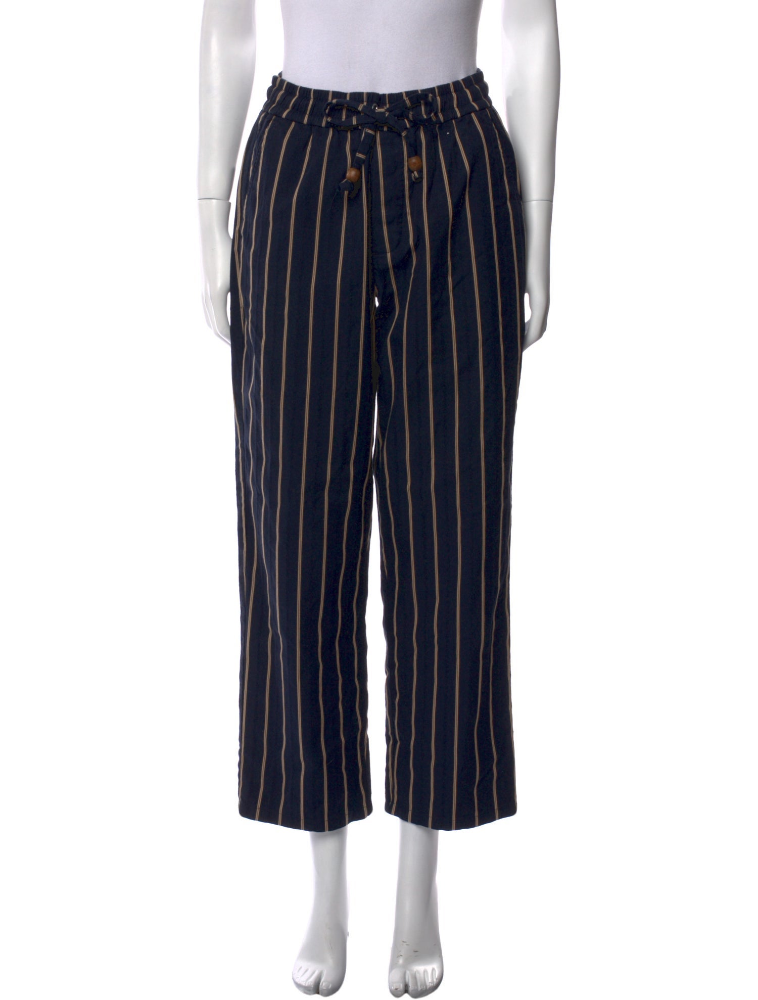 Tombolo Striped Wide Leg Pants